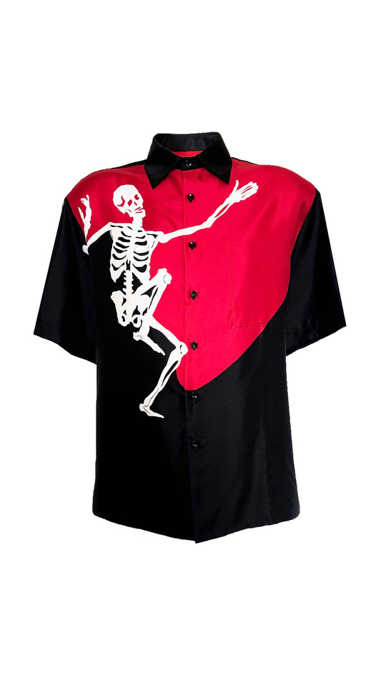 The Skeleton Silk Shirt
