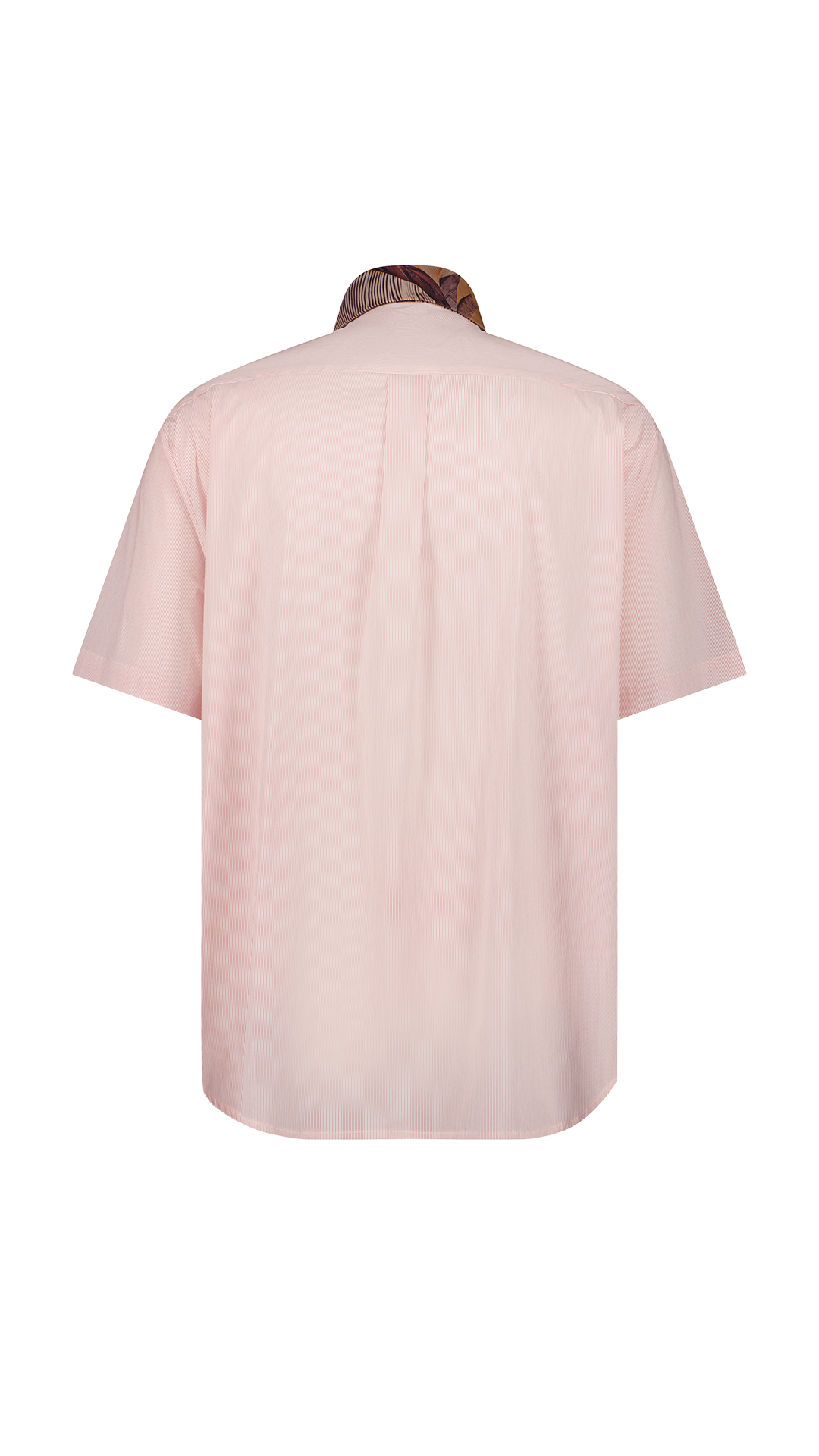 Oversized short-sleeved cotton & silk shirt Louxor